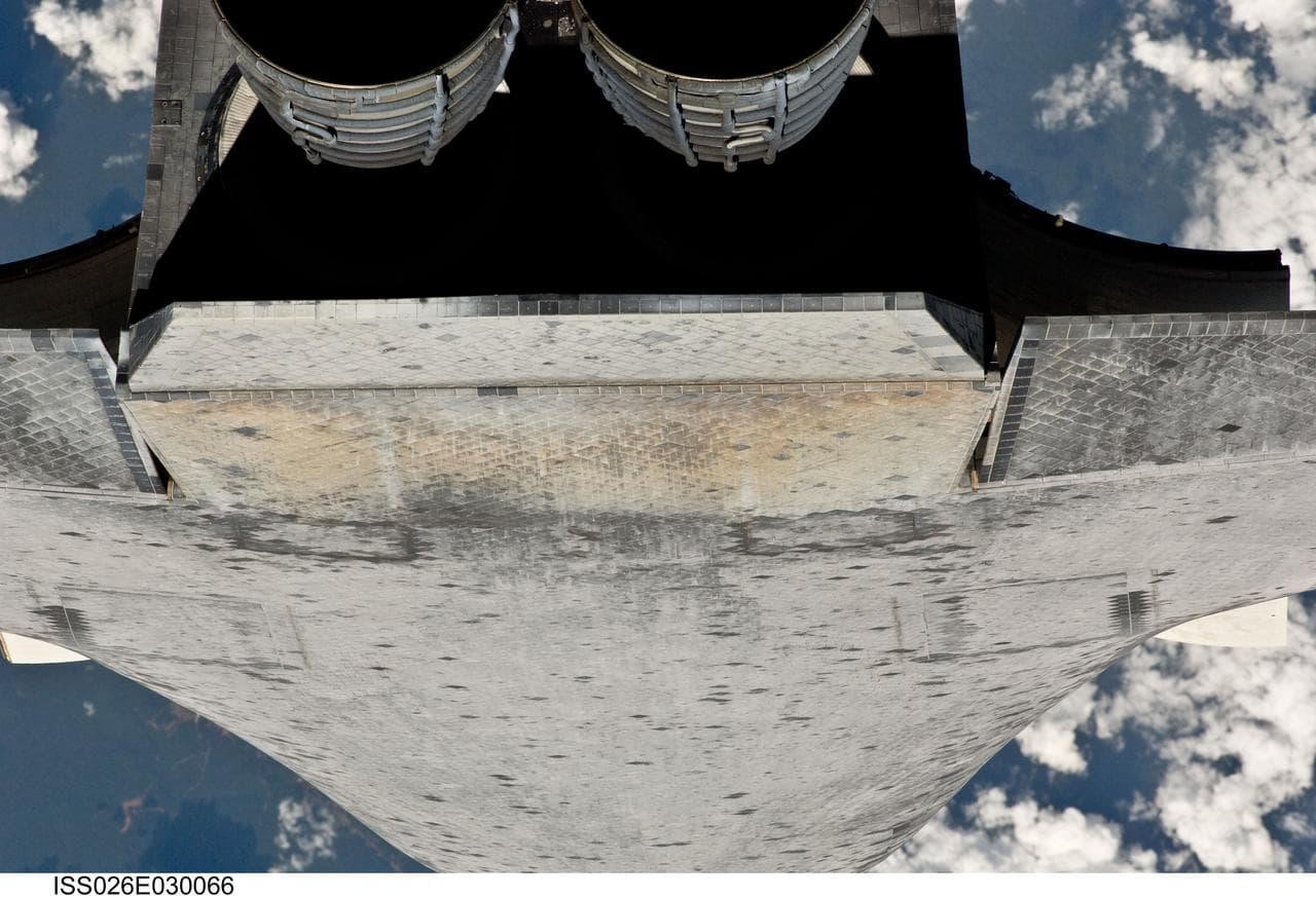 Mapping Sequence performed during the STS-133 R-Bar Pitch Maneuver
