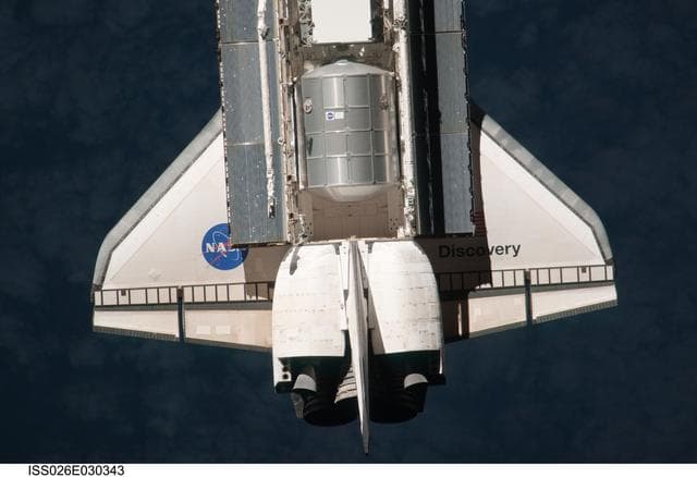Mapping Sequence performed during the STS-133 R-Bar Pitch Maneuver