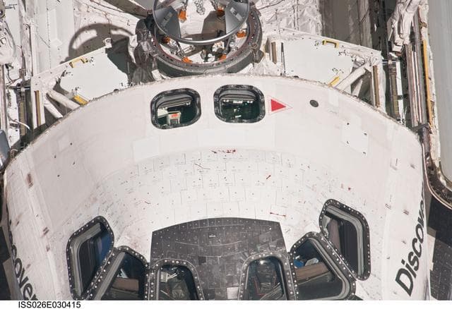 Mapping Sequence performed during the STS-133 R-Bar Pitch Maneuver