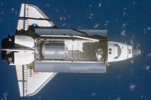 Mapping Sequence performed during the STS-135 R-Bar Pitch Maneuver