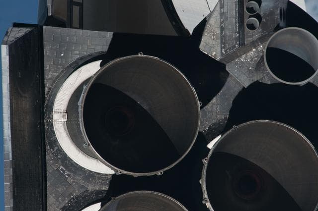 Mapping Sequence performed during the STS-135 R-Bar Pitch Maneuver