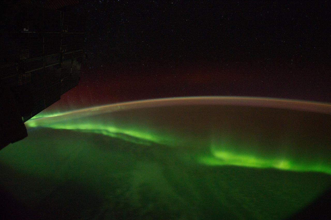 Aurora Australis view taken by the Expedition 29 crew