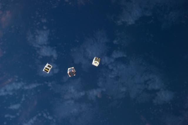 JEMRMS Small Satellite Deployment Observation