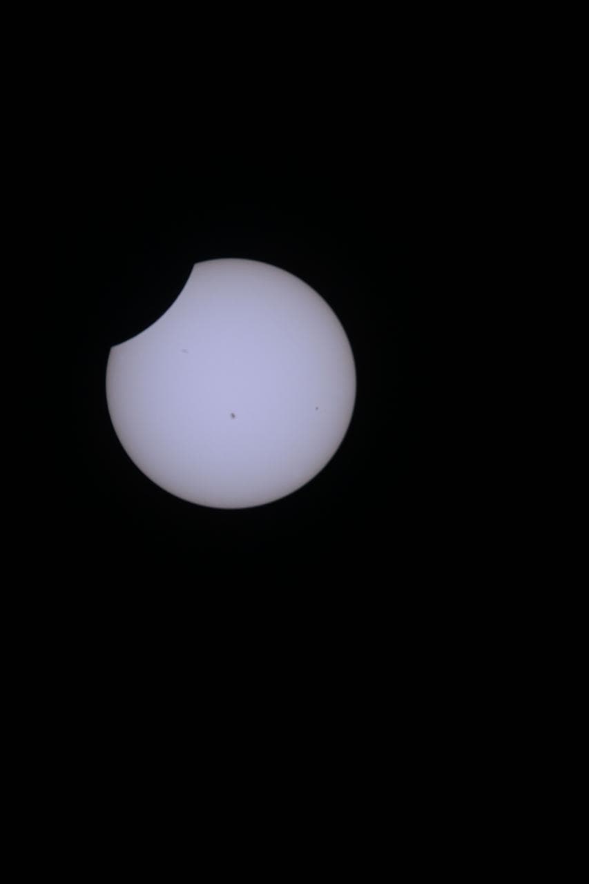 The 2024 Eclipse from the Space Station