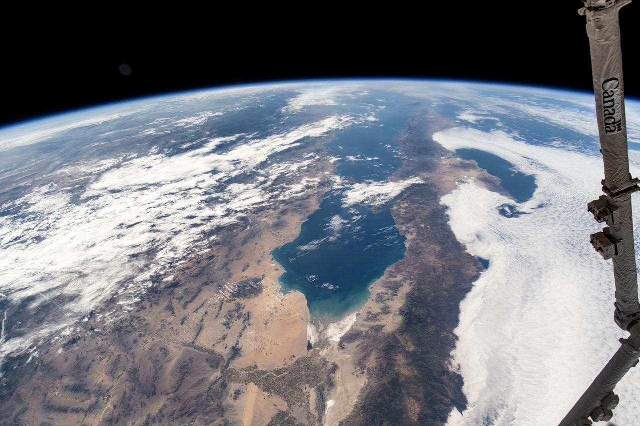 Clouds Hanging Over Baja California