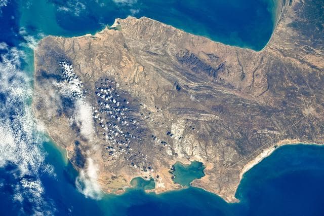 Colombia's La Guajira Peninsula on the Caribbean Sea