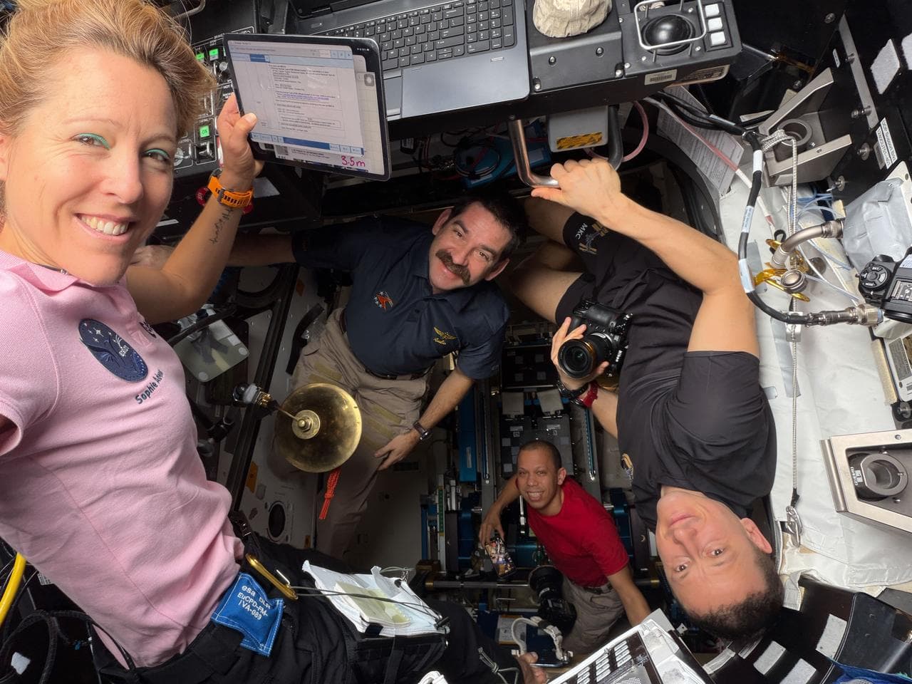 Crew, members, portrait
