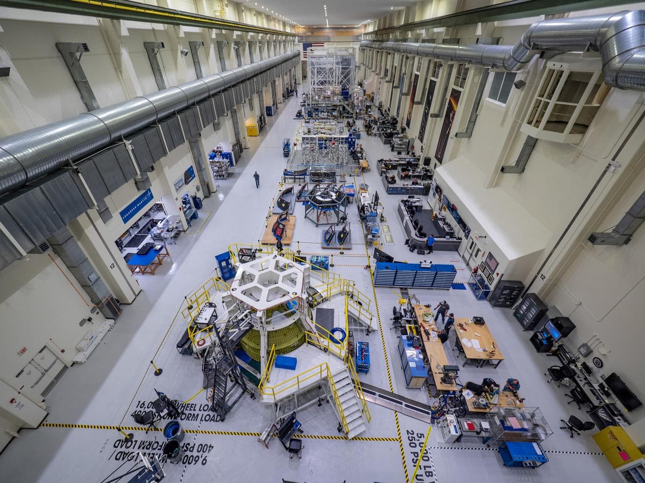 Spacecraft factory