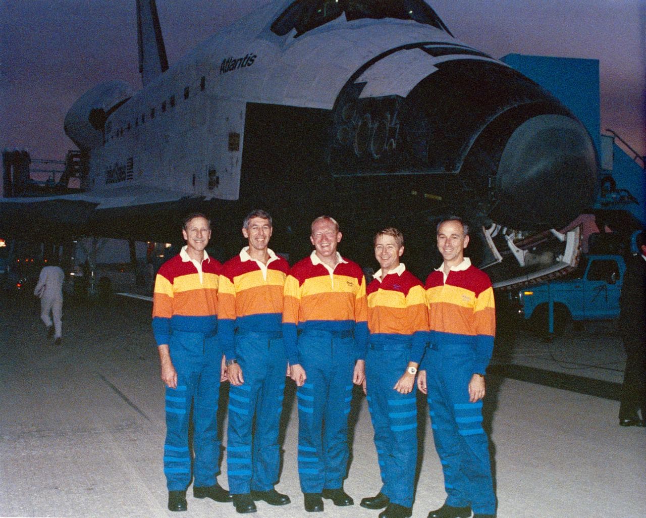 Astronauts, atlantis, orbiter