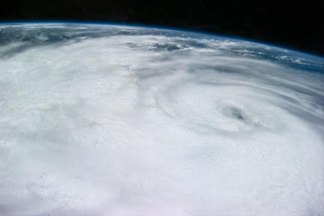 Hurricane Dolores in the Pacific Ocean