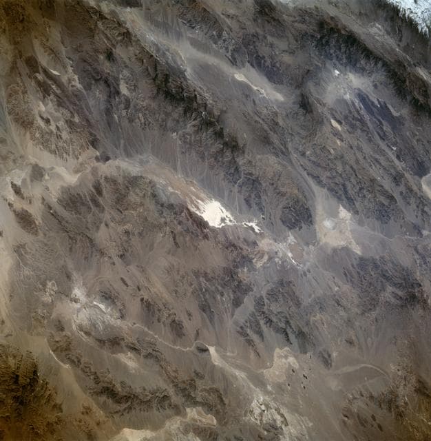 Death Valley California as seen from STS-59