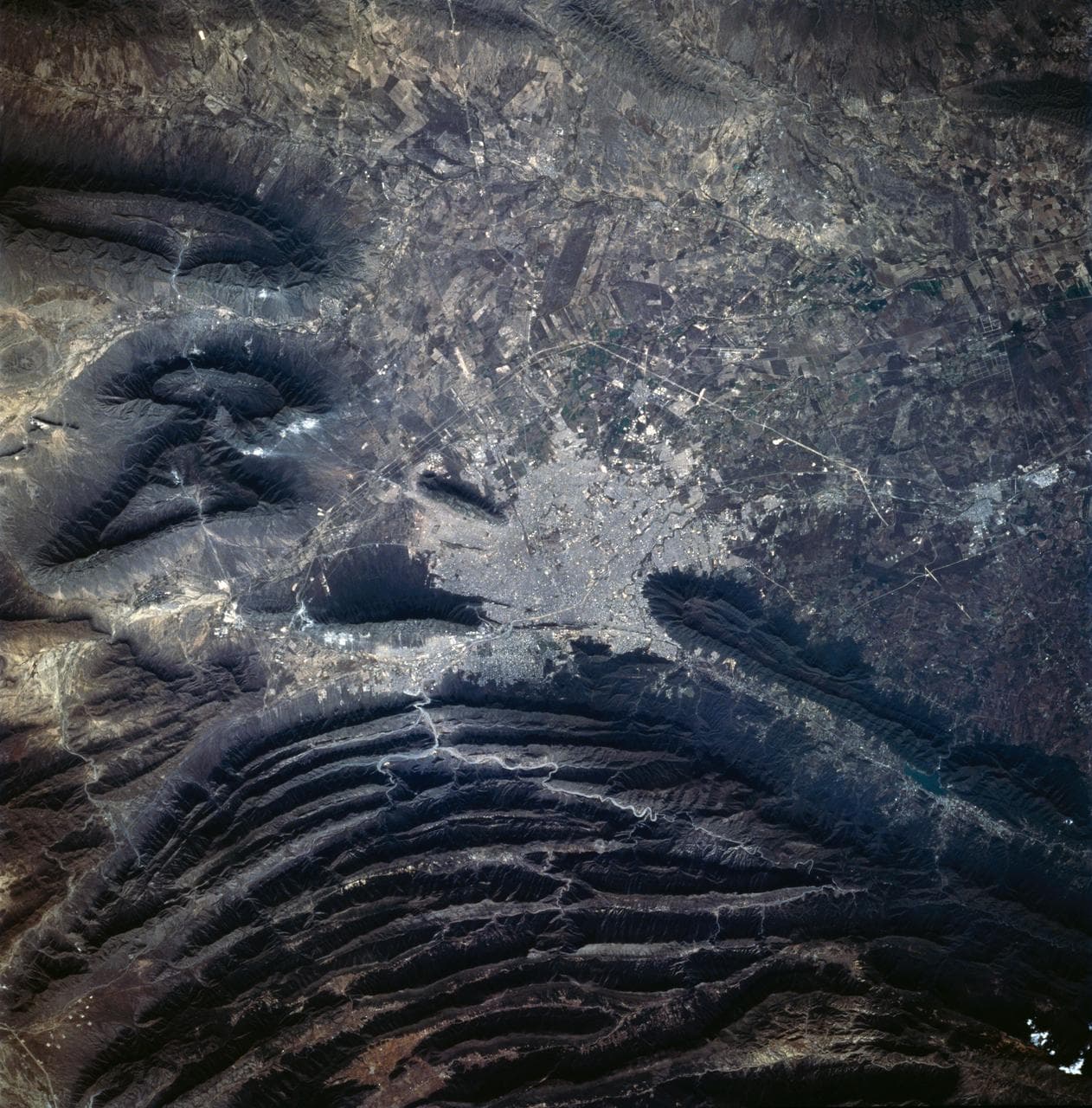 Monterrey, Mexico as seen from STS-60