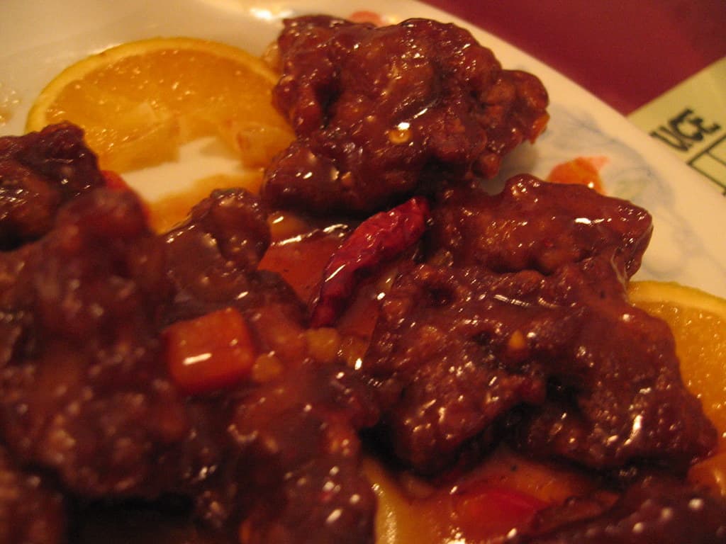 Another fine Indian Style Chinese food meal at Green Lettuce
