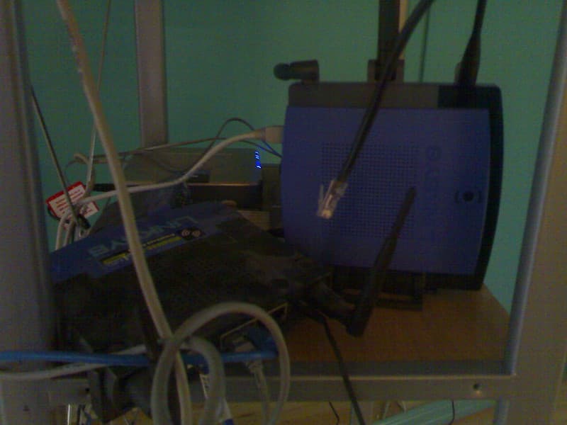 WiFi and VoIP gear at new office