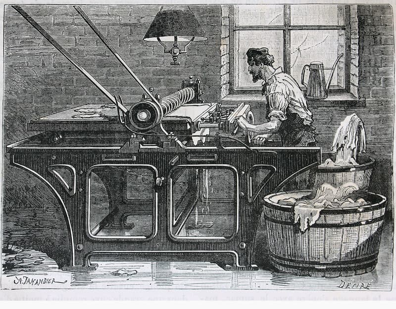 'Machine de Ott, ou chevalet mécanique...'