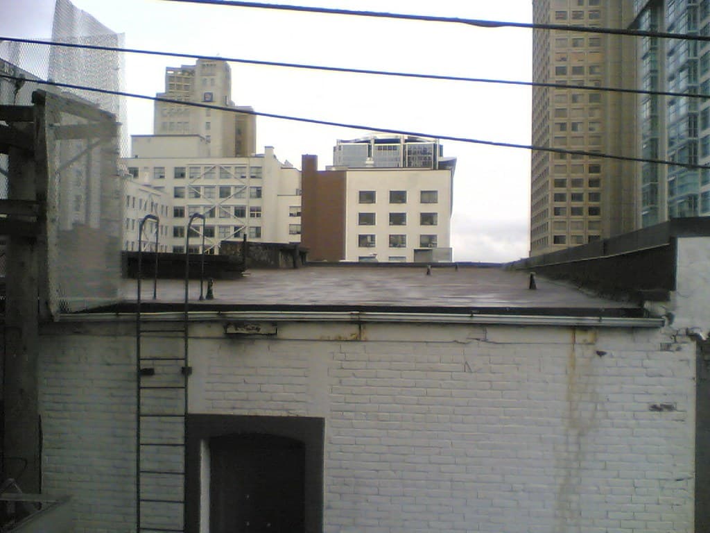 View from Kris's desk at Bryght