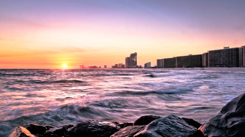 Sunset at Orange Beach, AL