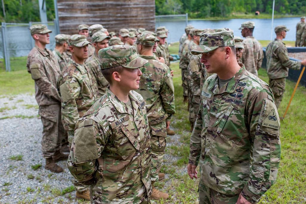 Electronic warfare specialist first enlisted woman to earn Ranger tab
