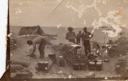 Australiansoldiers, egypt, openkitchen
