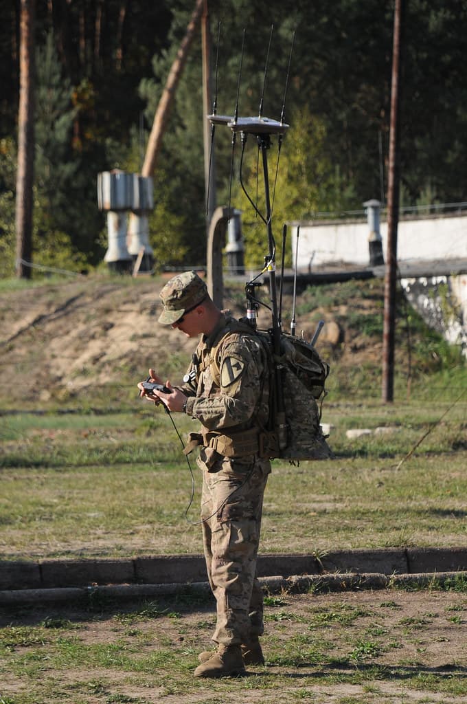 1st Cavalry Division electronic warfare training in Poland