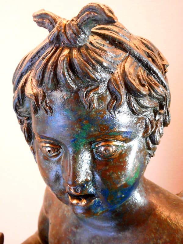 Archaeologicalmuseum, bronzefountain, cupid