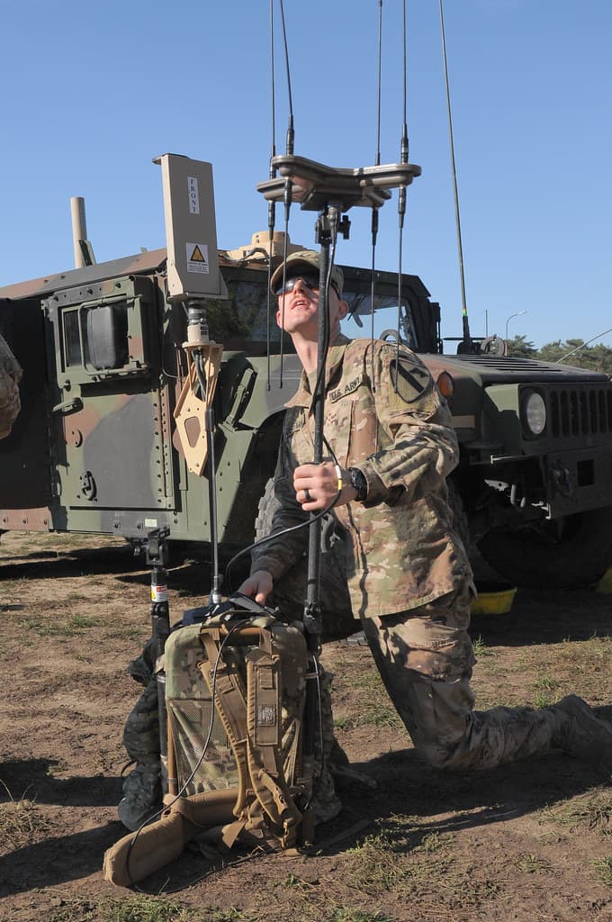 1st Cavalry Division electronic warfare training in Poland