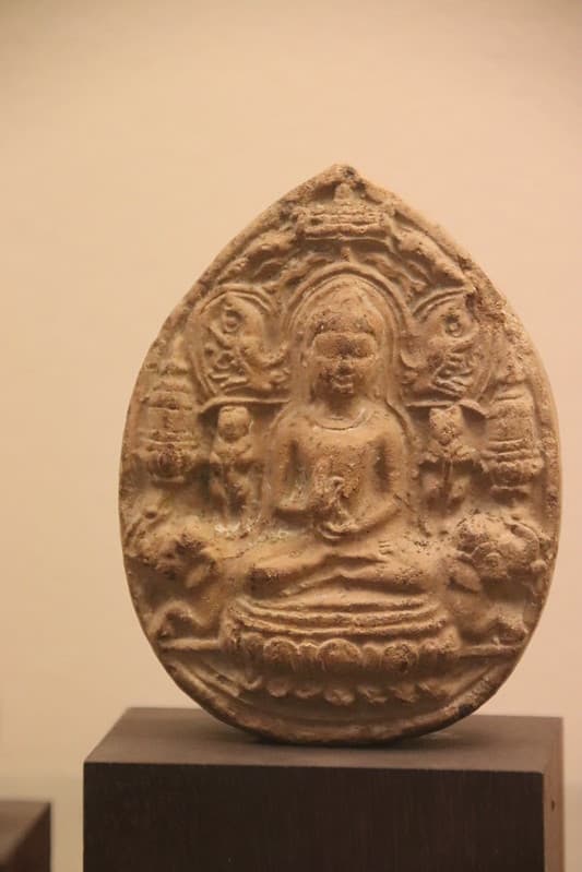 Burmese Art: Terracotta Votive Tablet