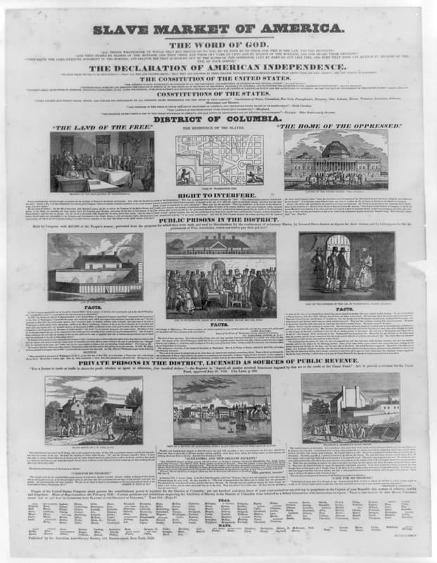 No Known Restrictions: 'Slave market of America' (LOC)