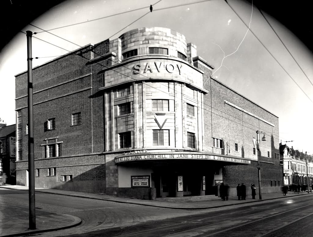 049846:Savoy cinema Ocean Road South Shields Riddell 1938