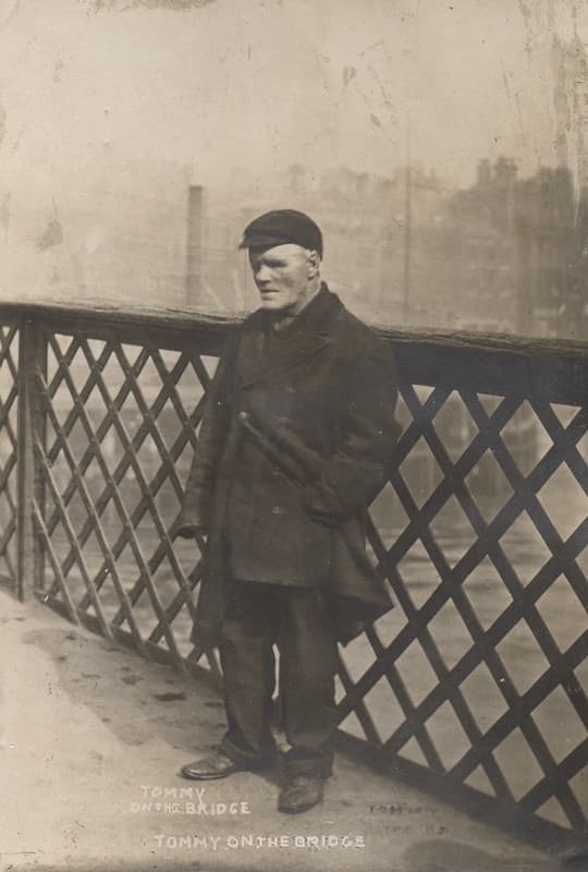 002062:'Tommy on the Bridge' Unknown Undated