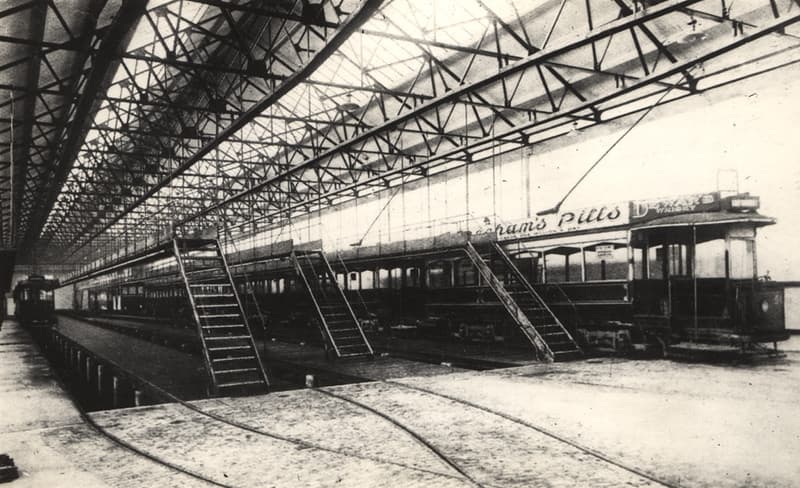 071378:Interior Byker Depot Byker Unknown 1905