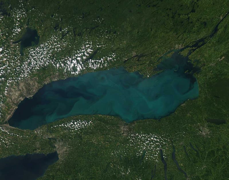 MODIS satellite image - Lake Ontario