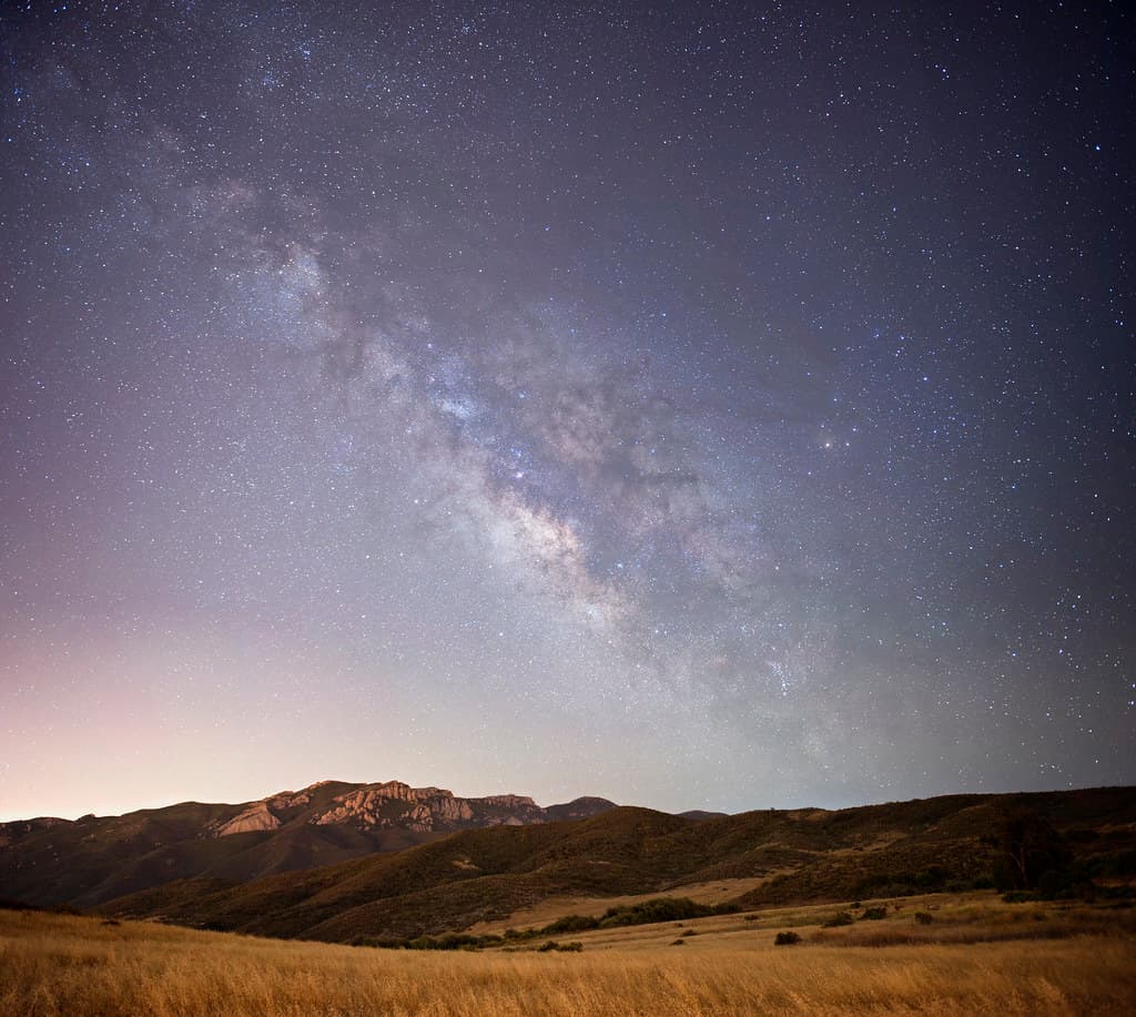 Night Sky - Boney Mountain & Milky Way