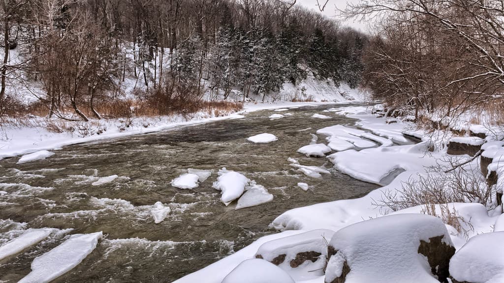 The Credit River, Mississauga