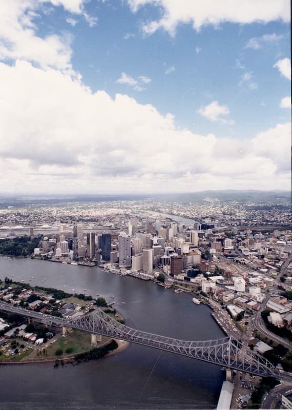 Brisbane from the sky!
