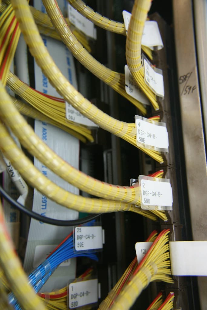 Control Cabling in a NEC SX-5