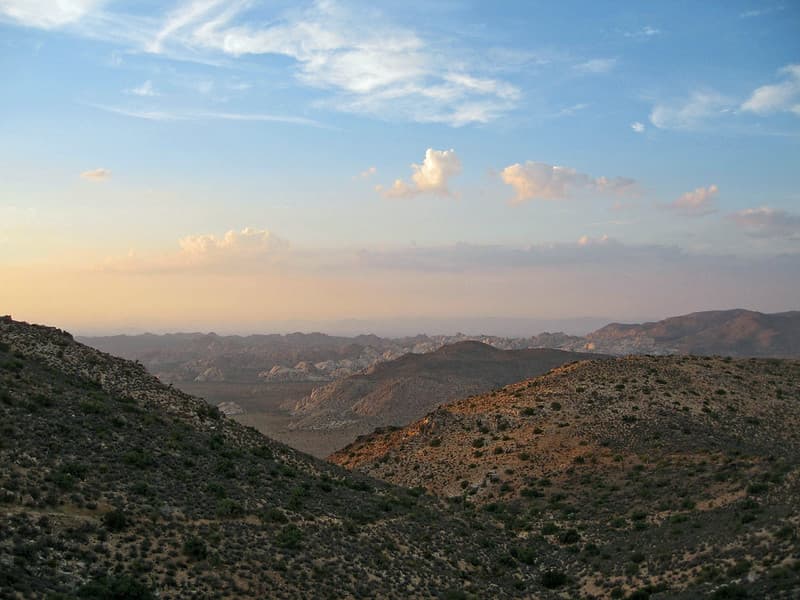 View from Ryan Mountain trail