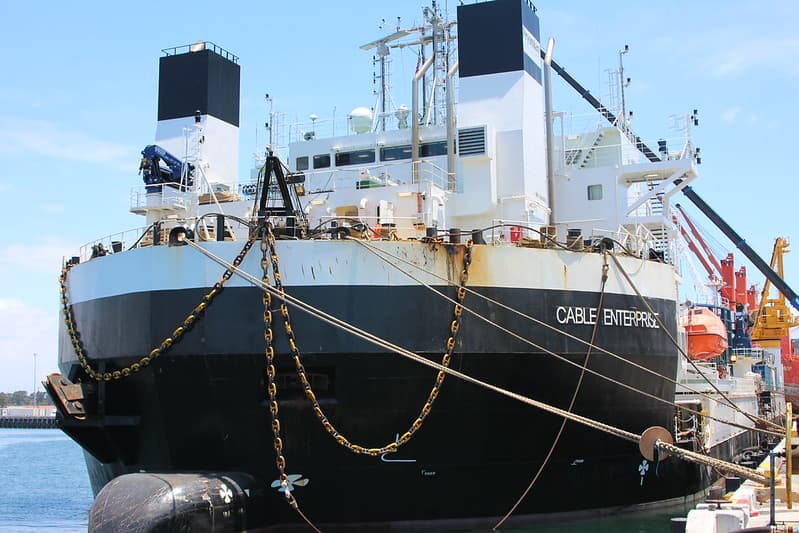 Cable installation vessel, Cable Enterprise.