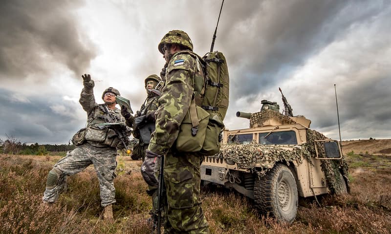 US, Estonian partners train together