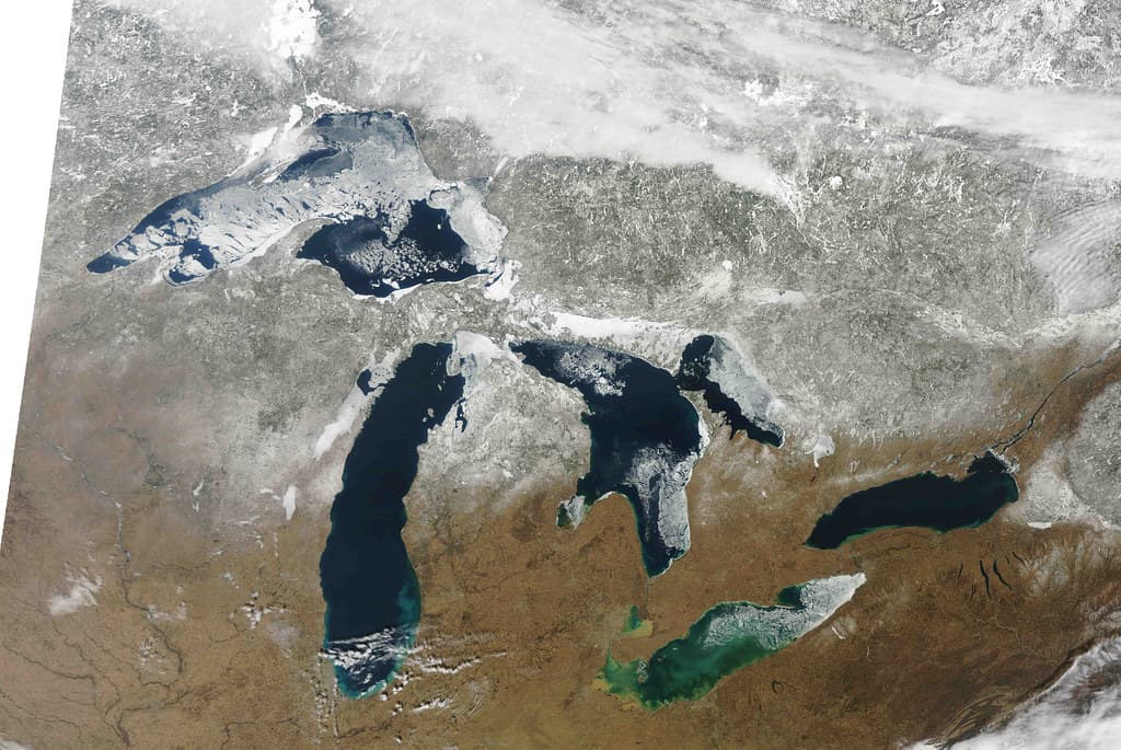 MODIS satellite image