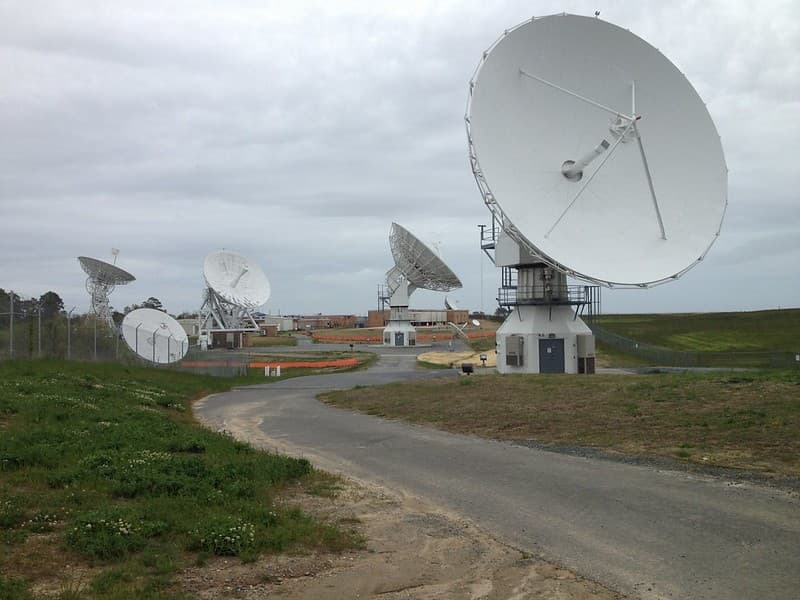 GOES-West Antenna at WCDAS