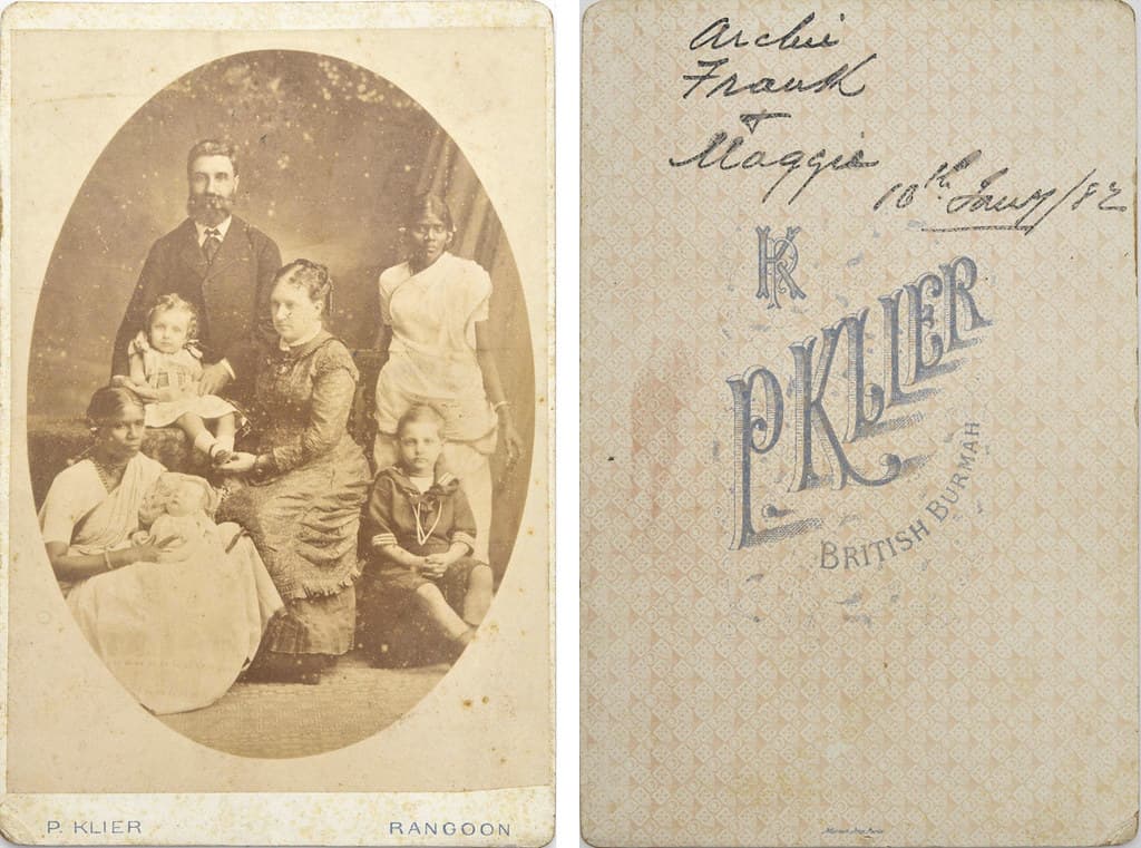 Archiedickson, cabinetcard, dated