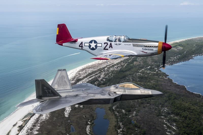 Tyndall Air Force Base Aircraft Support Airshow Opening Ceremony