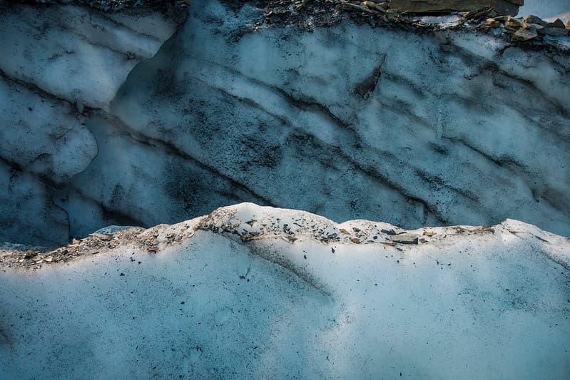 Grinnell Glacier Ice