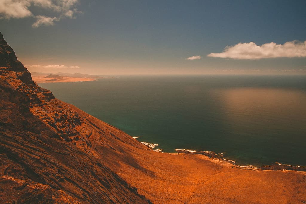 Scenic Landscape by Ocean
