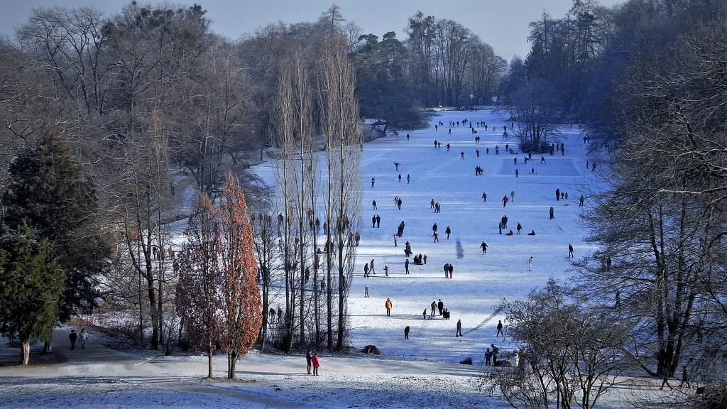 People on ice II