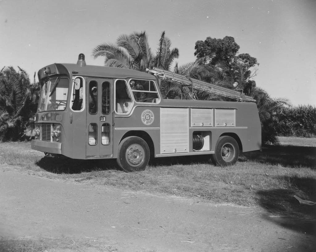 State Fire Services Council car No 15 - Rockhampton, April 1972