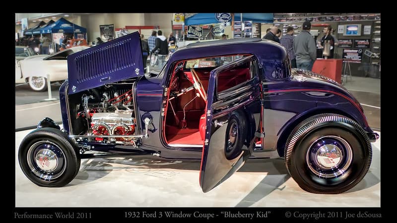 1932 Ford 3 Window Coupe - 'Blueberry Kid'