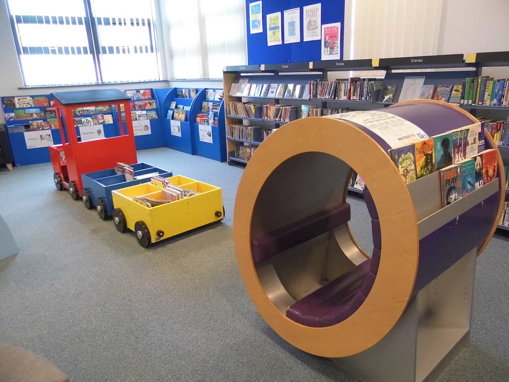 West End Library interior