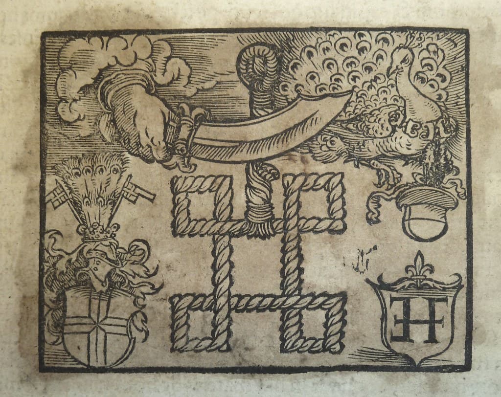 Device of printer Johann Faber (d. 1542)
